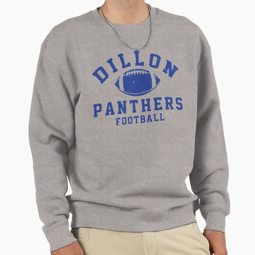 Dillon Panthers Football Logo Sweatshirt - Casual Everyday Wear for Adults - T-Shirt, Sweatshirt, Hoodie