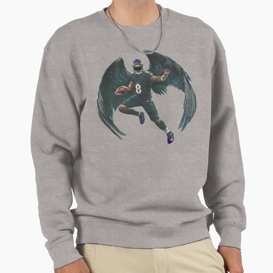Raven Sweatshirt - Streetwear Style Men Women - T-Shirt, Sweatshirt, Hoodie