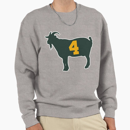 Goat Brett Favre Sweatshirt - Graphic Print Unisex - T-Shirt, Sweatshirt, Hoodie