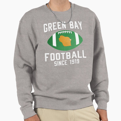 Green Bay Football Sweatshirt - Unique Graphic Unisex - T-Shirt, Sweatshirt, Hoodie