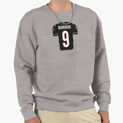 Joe Burrr Jersey Sweatshirt - Casual Everyday Wear for Adults - T-Shirt, Sweatshirt, Hoodie