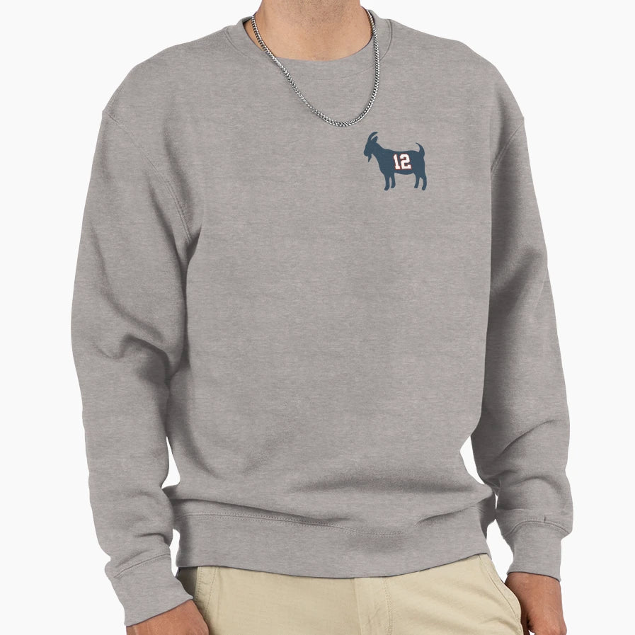 12 Goat Sweatshirt - Trendy Graphic for Adults - T-Shirt, Sweatshirt, Hoodie
