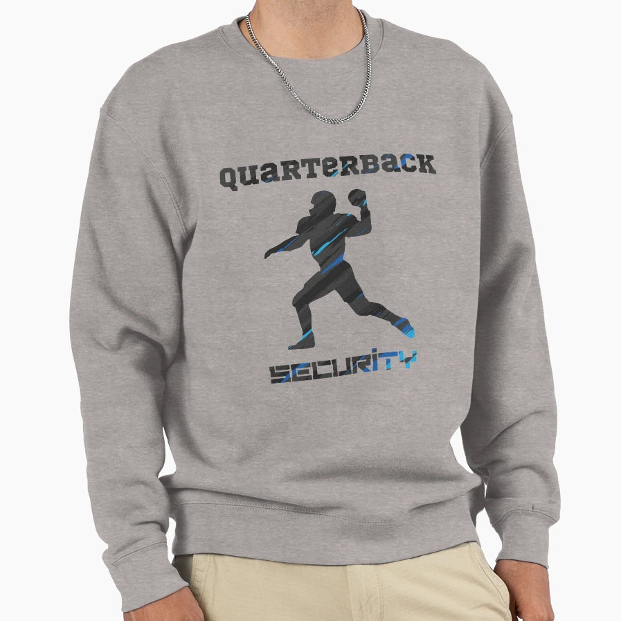 Quarterback Security Sweatshirt - Unique Graphic Men Women - T-Shirt, Sweatshirt, Hoodie