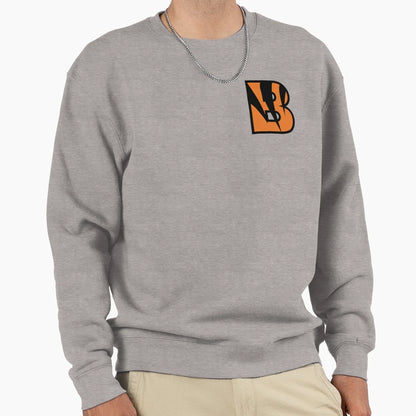 B Football Sweatshirt - Custom Art Print for Adults - T-Shirt, Sweatshirt, Hoodie