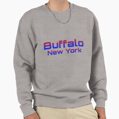 Buffalo New York 1 Sweatshirt - Unique Graphic Unisex - T-Shirt, Sweatshirt, Hoodie