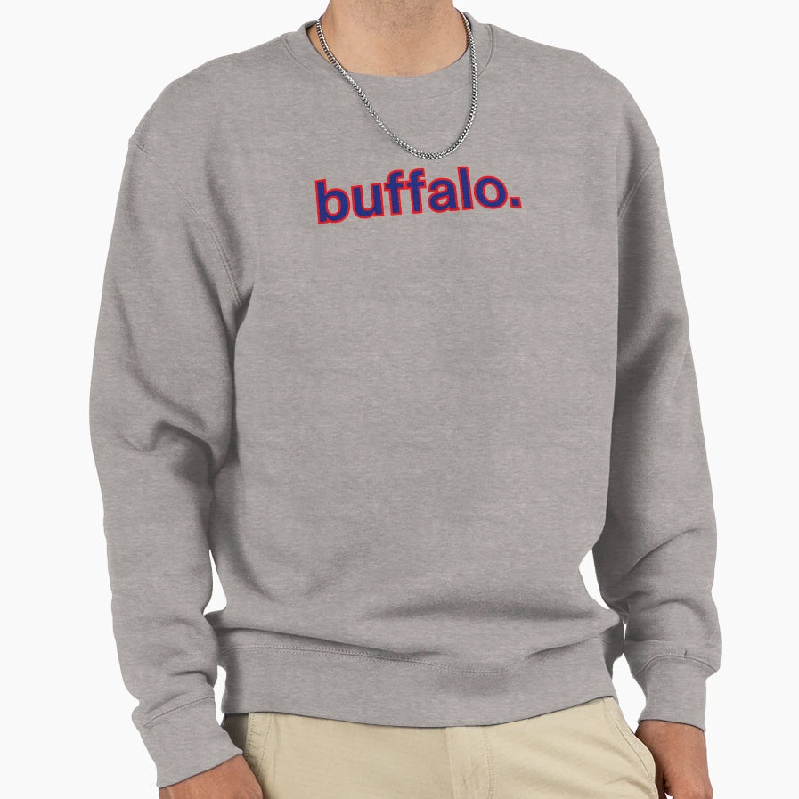 Buffalo Period Sweatshirt - Unique Graphic Men Women - T-Shirt, Sweatshirt, Hoodie
