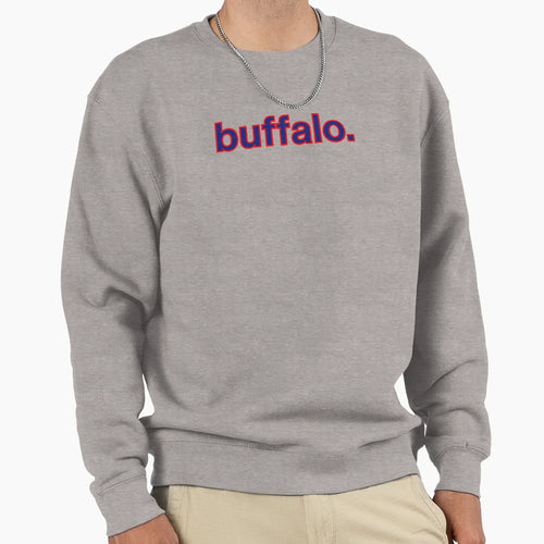 Buffalo Period Sweatshirt - Unique Graphic Men Women - T-Shirt, Sweatshirt, Hoodie