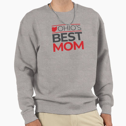 Ohios Best Mom Sweatshirt - Trendy Graphic for Adults - T-Shirt, Sweatshirt, Hoodie