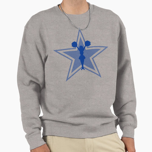 Cheerleader Sweatshirt - Minimalist Print for Adults - T-Shirt, Sweatshirt, Hoodie
