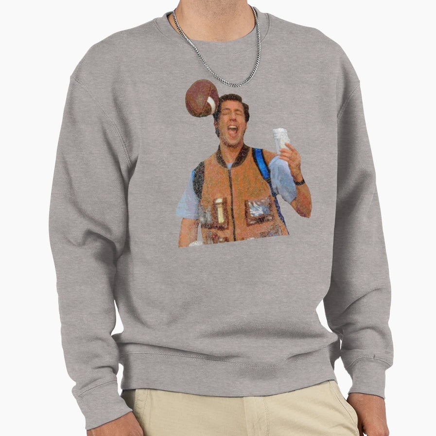Waterboy Football To Head Sweatshirt - Fun Novelty Design Unisex - T-Shirt, Sweatshirt, Hoodie