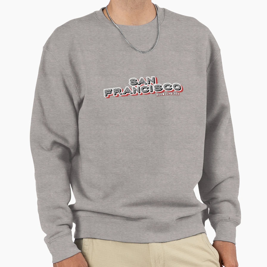 Sanfrancisco 1 Sweatshirt - Custom Art Print for Adults - T-Shirt, Sweatshirt, Hoodie