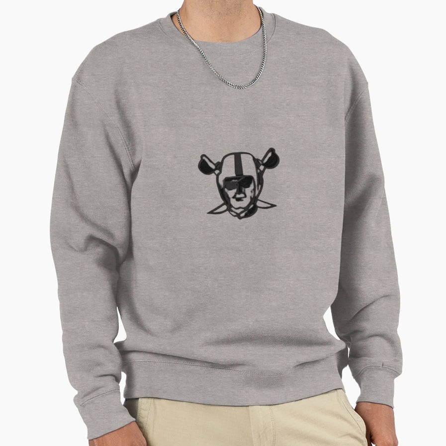 Raiders Logo Sweatshirt - Graphic Print for Adults - T-Shirt, Sweatshirt, Hoodie