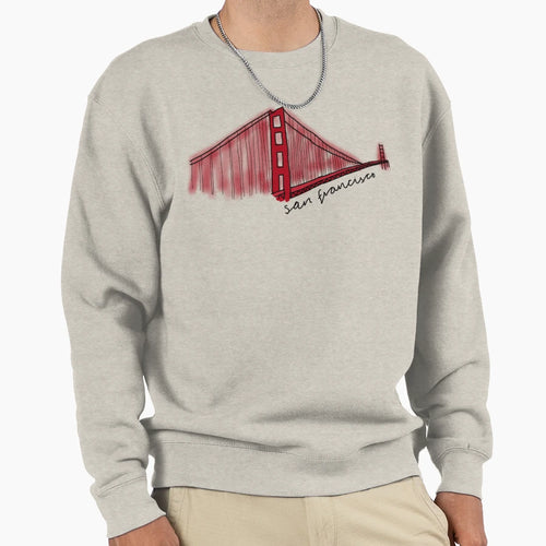 San Francisco Sweatshirt - Novelty Apparel for Adults - T-Shirt, Sweatshirt, Hoodie