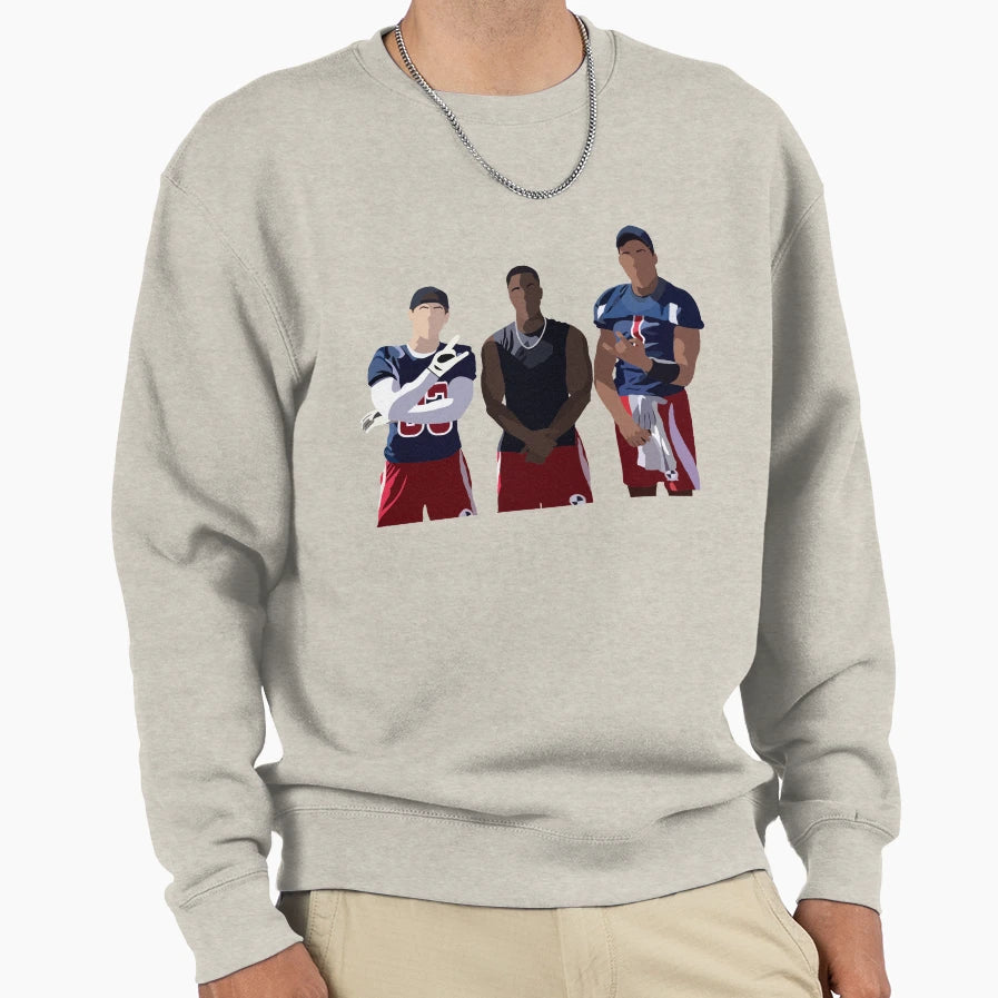 All American Football Sweatshirt - Minimalist Print for Adults - T-Shirt, Sweatshirt, Hoodie