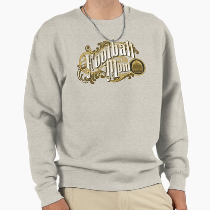Sports Mom Football Sweatshirt - Custom Art Print for Adults - T-Shirt, Sweatshirt, Hoodie