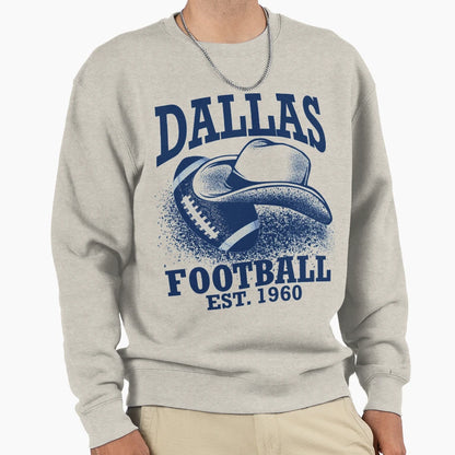 Dallas Football Sweatshirt - Unique Graphic for Adults - T-Shirt, Sweatshirt, Hoodie