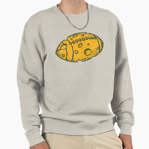 Green Bay Cheese Football Fan Sweatshirt - Novelty Apparel Unisex - T-Shirt, Sweatshirt, Hoodie