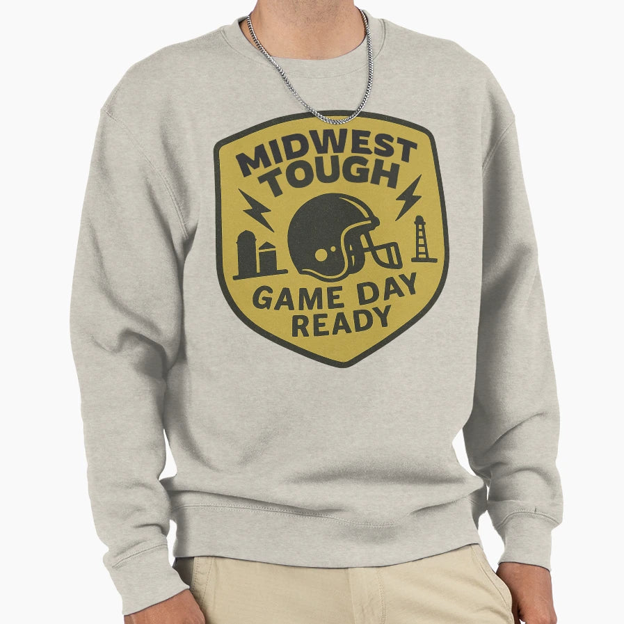 Midwest Tough Sweatshirt - Custom Art Print Unisex - T-Shirt, Sweatshirt, Hoodie