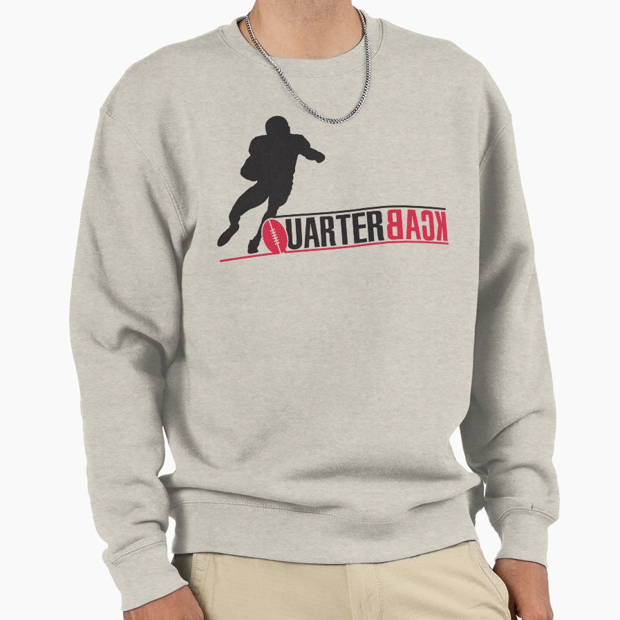 Quarterback Sweatshirt - Unique Graphic Men Women - T-Shirt, Sweatshirt, Hoodie