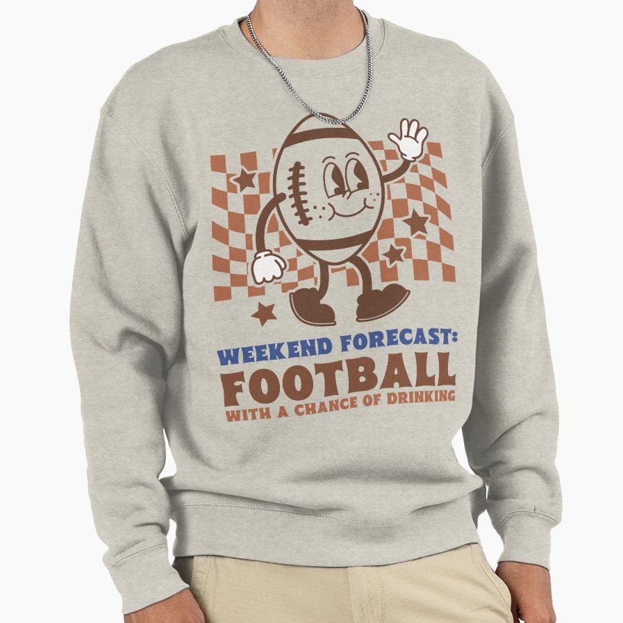 Football Nfl Sweatshirt - Fun Novelty Design Men Women - T-Shirt, Sweatshirt, Hoodie