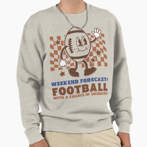 Football Nfl Sweatshirt - Fun Novelty Design Men Women - T-Shirt, Sweatshirt, Hoodie