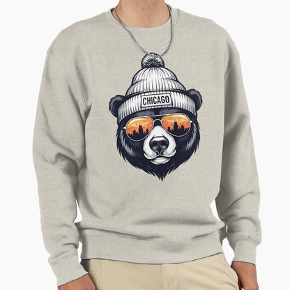 Chicago Bear Sweatshirt - Trendy Graphic for Adults - T-Shirt, Sweatshirt, Hoodie