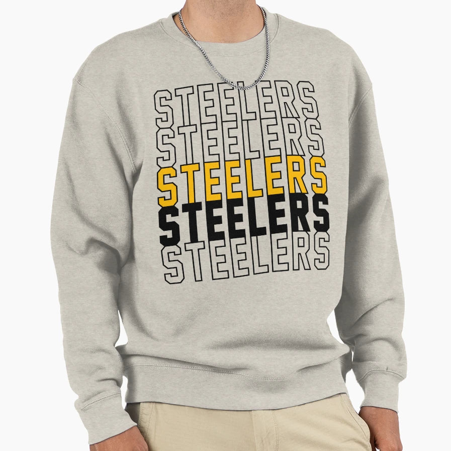 Steelers Sweatshirt - Streetwear Style Unisex - T-Shirt, Sweatshirt, Hoodie