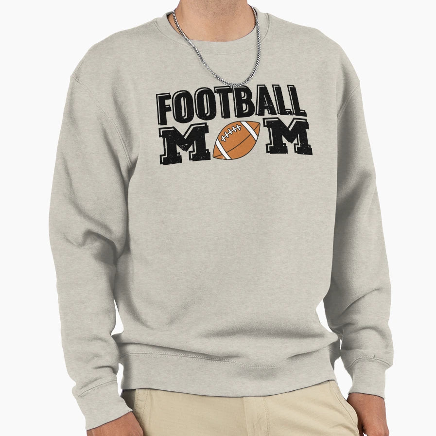 Football Mom Gift Sweatshirt - Unique Graphic Men Women - T-Shirt, Sweatshirt, Hoodie