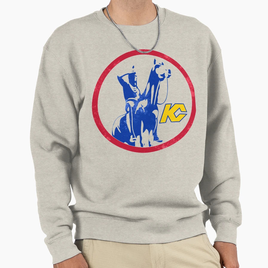 Kansas City Scouts Defunct Hockey Team Sweatshirt - Novelty Apparel Unisex - T-Shirt, Sweatshirt, Hoodie