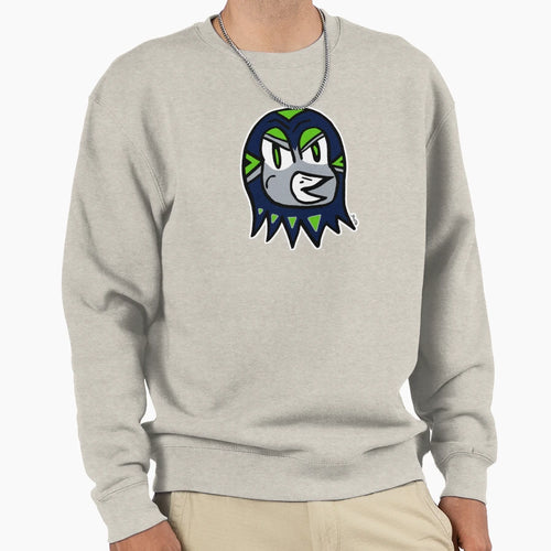Hawk Head Johnny From Seattle Sweatshirt - Aesthetic Graphic Unisex - T-Shirt, Sweatshirt, Hoodie