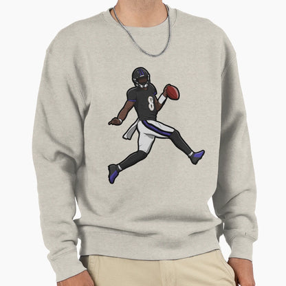 LJ Running Touch Down Gift Sweatshirt - Casual Everyday Wear Unisex - T-Shirt, Sweatshirt, Hoodie