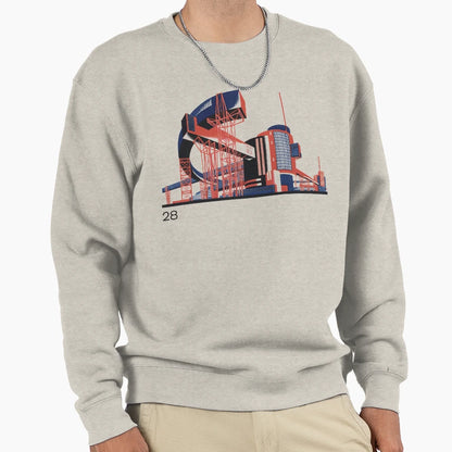 Yakov Chernikhov 28 Sweatshirt - Minimalist Print Men Women - T-Shirt, Sweatshirt, Hoodie