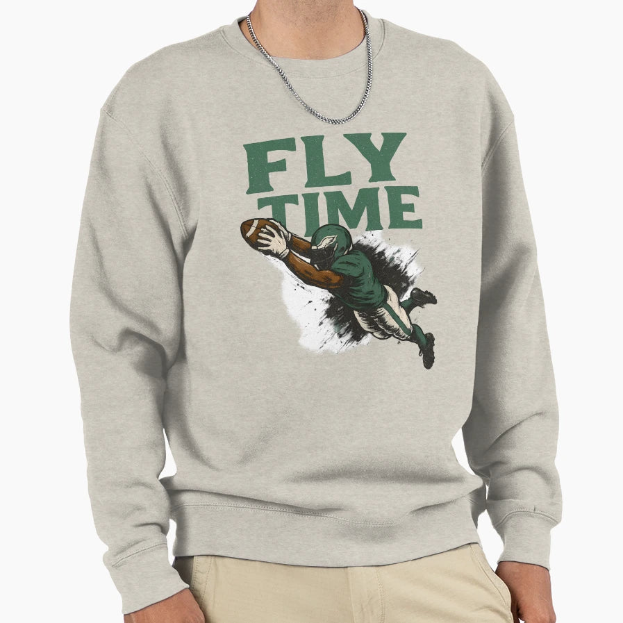 Fly Strong American Football Sweatshirt - Novelty Apparel for Adults - T-Shirt, Sweatshirt, Hoodie