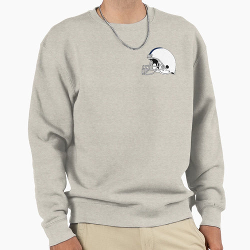 Football Helmet Sweatshirt - Unique Graphic Men Women - T-Shirt, Sweatshirt, Hoodie