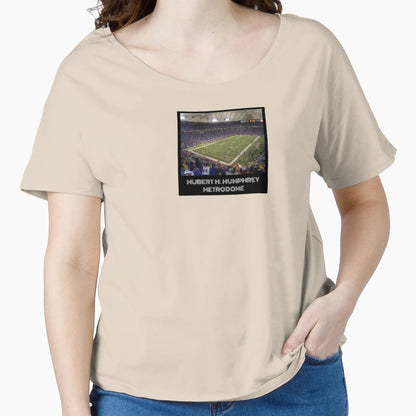 Hubert H Humphrey Metrodome T-Shirt - Casual Everyday Wear for Adults - T-Shirt, Sweatshirt, Hoodie