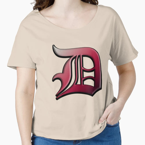 Letter D T-Shirt - Novelty Apparel for Adults - T-Shirt, Sweatshirt, Hoodie