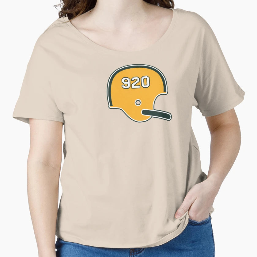 Green Bay Packers 920 Helmet T-Shirt - Casual Everyday Wear Men Women - T-Shirt, Sweatshirt, Hoodie
