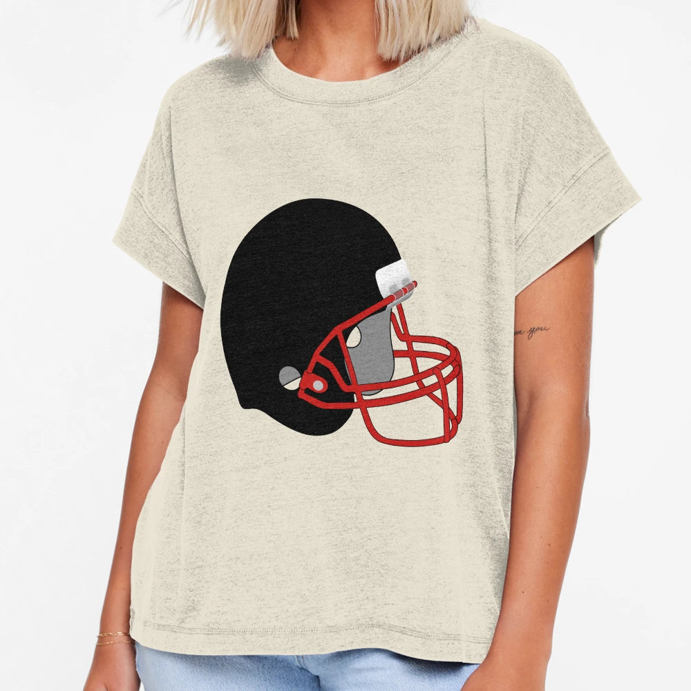 Football Helmet T-Shirt - Trendy Graphic Men Women - T-Shirt, Sweatshirt, Hoodie