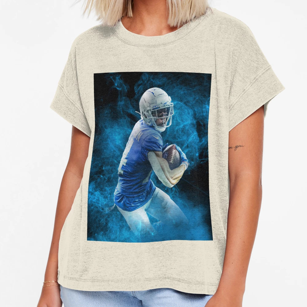Amon Ra St Brown Detroit Sports Art T-Shirt - Aesthetic Graphic Men Women - T-Shirt, Sweatshirt, Hoodie