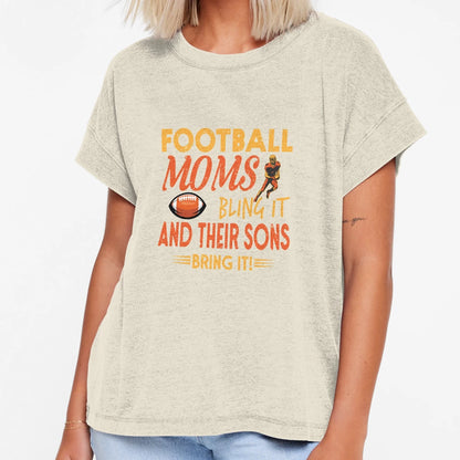 Football Mom Sons Sport Playinfield T-Shirt - Trendy Graphic Unisex - T-Shirt, Sweatshirt, Hoodie