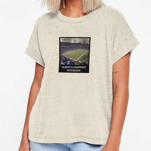Hubert H Humphrey Metrodome T-Shirt - Custom Art Print Men Women - T-Shirt, Sweatshirt, Hoodie