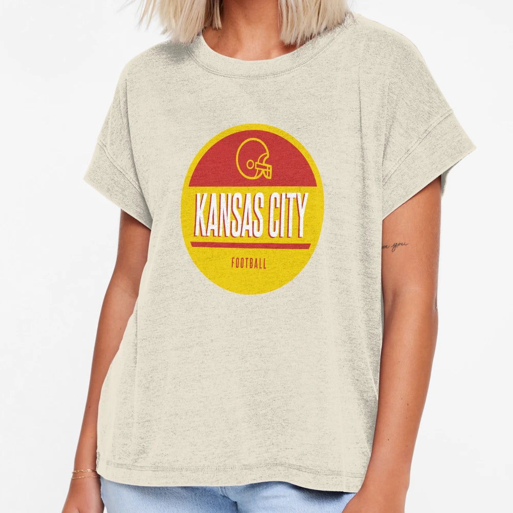 Kansas City Football T-Shirt - Graphic Print Men Women - T-Shirt, Sweatshirt, Hoodie