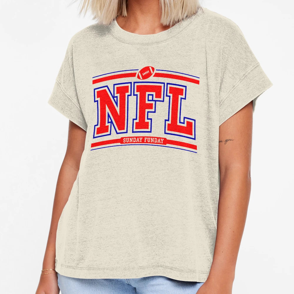 Sunday Funday Footbal Fan T-Shirt - Streetwear Style Men Women - T-Shirt, Sweatshirt, Hoodie