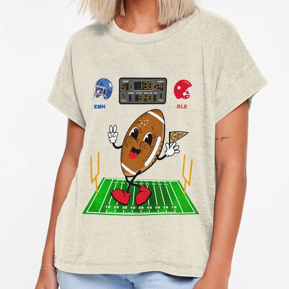 How American Football Game Begins T-Shirt - Unique Graphic Men Women - T-Shirt, Sweatshirt, Hoodie