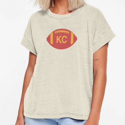 Kc Football T-Shirt - Novelty Apparel for Adults - T-Shirt, Sweatshirt, Hoodie