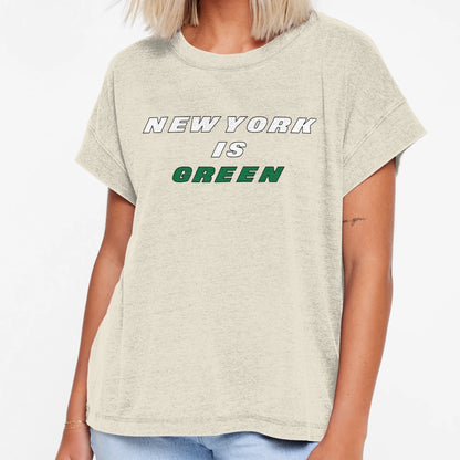 Jets New York Is Green T-Shirt - Minimalist Print Men Women - T-Shirt, Sweatshirt, Hoodie