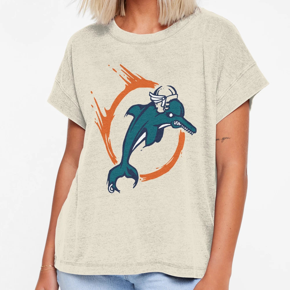 Reikland Dolphins T-Shirt - Custom Art Print for Adults - T-Shirt, Sweatshirt, Hoodie