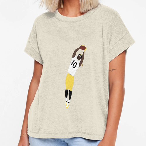 Santonio Holmes Catch T-Shirt - Fun Novelty Design for Adults - T-Shirt, Sweatshirt, Hoodie