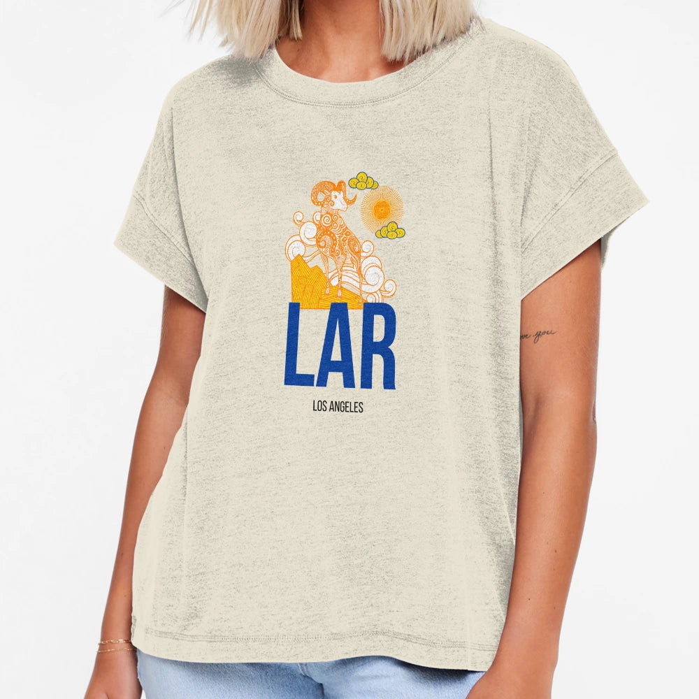 Lar Los Angeles Rams Football 2025 T-Shirt - Custom Art Print Unisex - T-Shirt, Sweatshirt, Hoodie