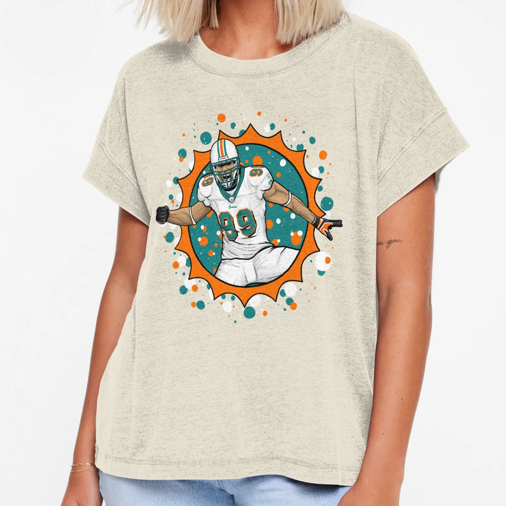 Jason Taylor Football T-Shirt - Trendy Graphic for Adults - T-Shirt, Sweatshirt, Hoodie